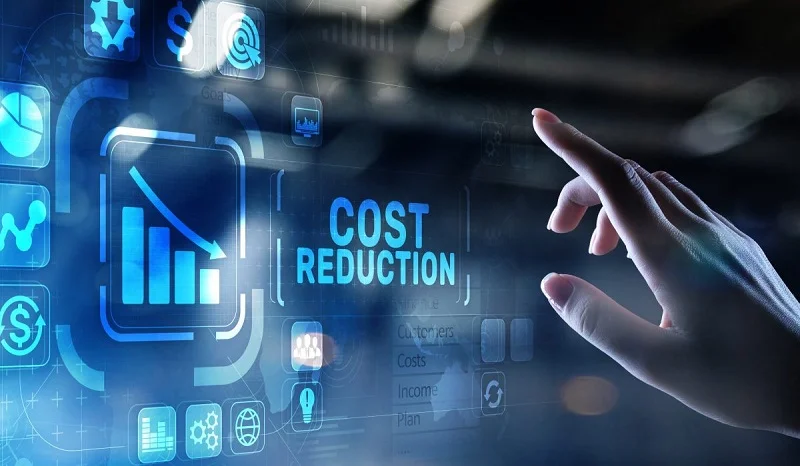 Services and prices, grafic of prices, cost reduction